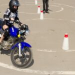 Вождение спортивного мотоцикла