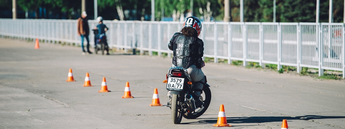 Частные уроки вождения мотоцикла
