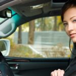 Обучение женщин вождению автомобиля