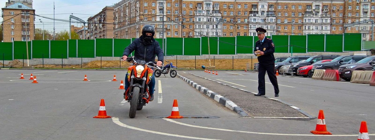 Обучение вождению мотоцикла