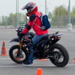 Контраварийное вождение мотоцикла в Москве